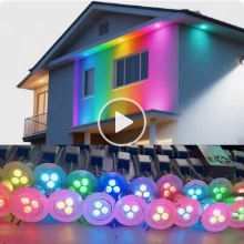 12V 24V DMX512 RGBW 40W Smart LED Warm White Modern Indoor Light